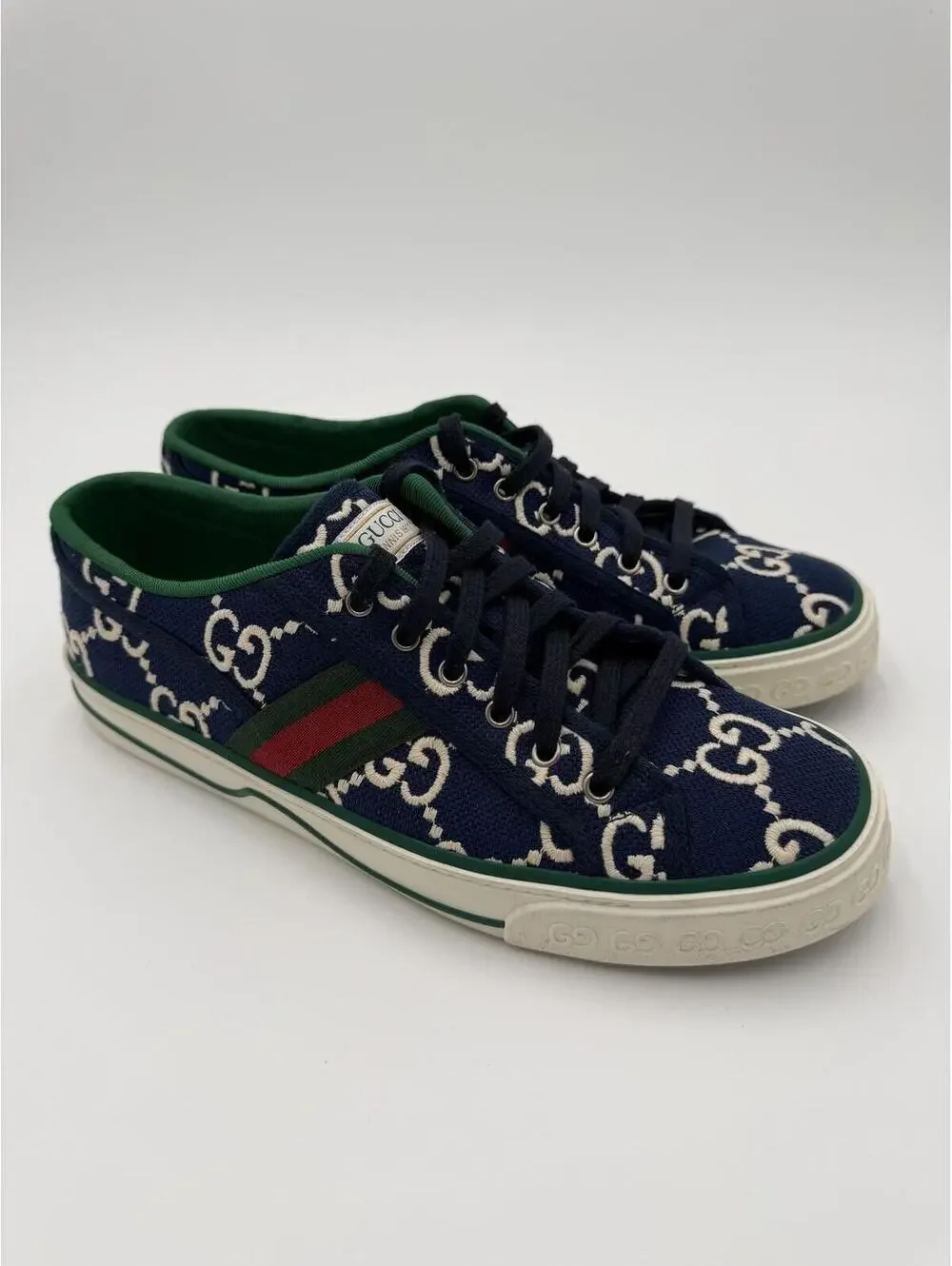Gucci Tennis 1977 Low-Top Sneaker Mens Size 10/43